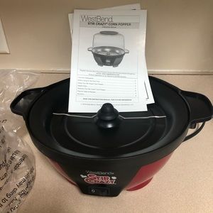 West Bend Crazy Stir Popcorn Popper